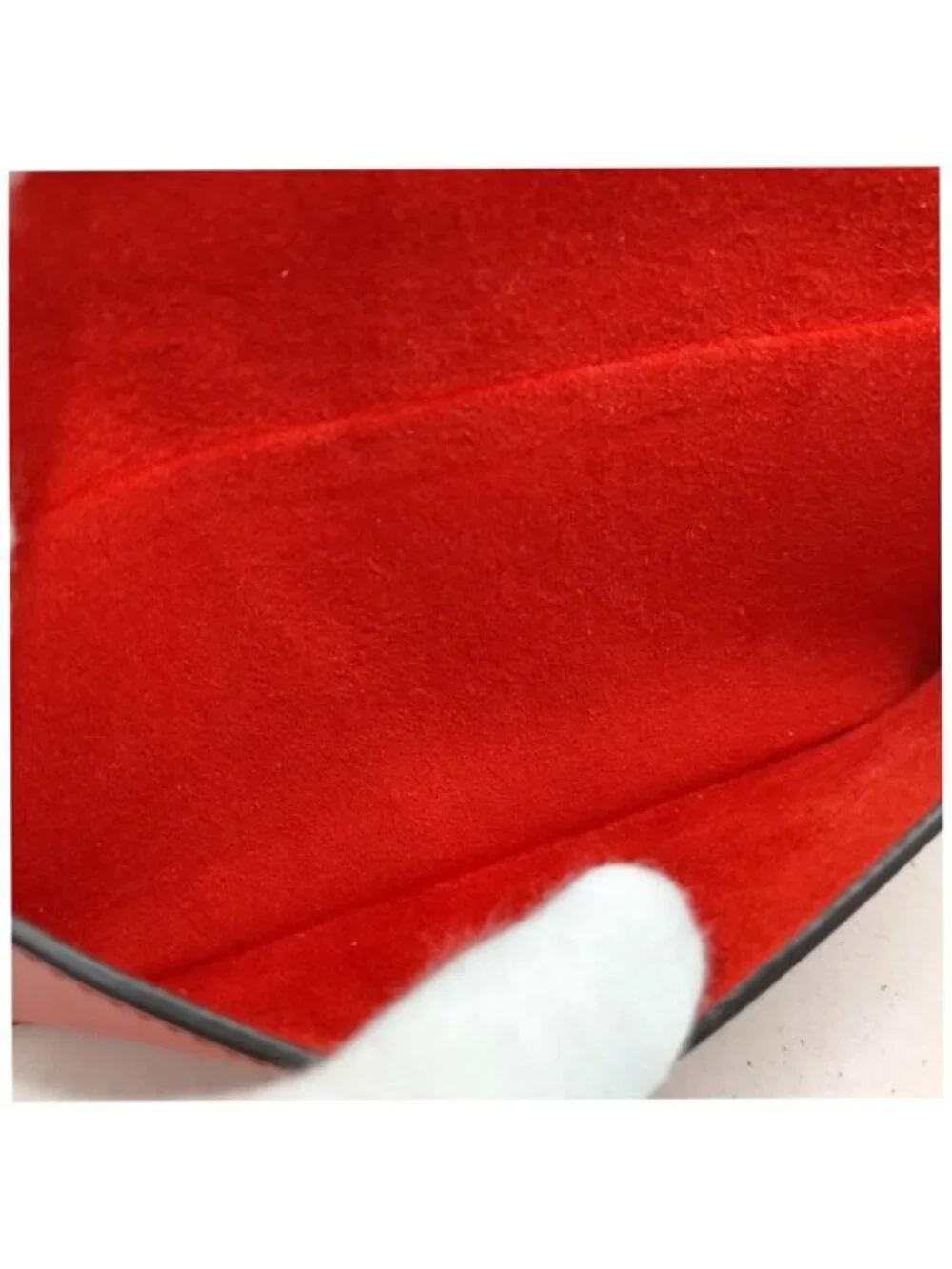 Authentic Louis Vuitton Monogram Emilie Wallet Cerise Red